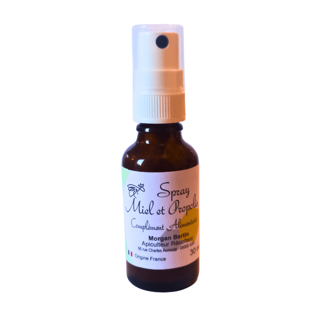 Spray Miel Propolis Bio Morgan Bertin