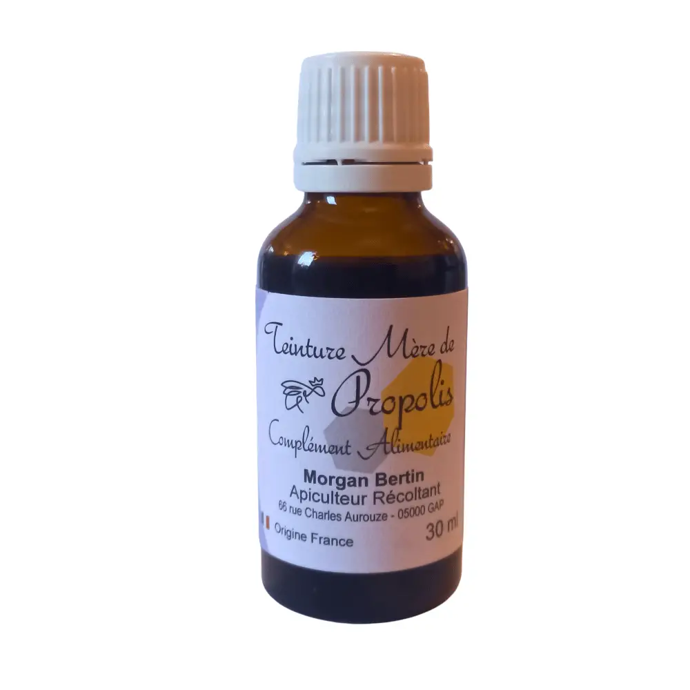 Flacon de teinture mère de propolis bio